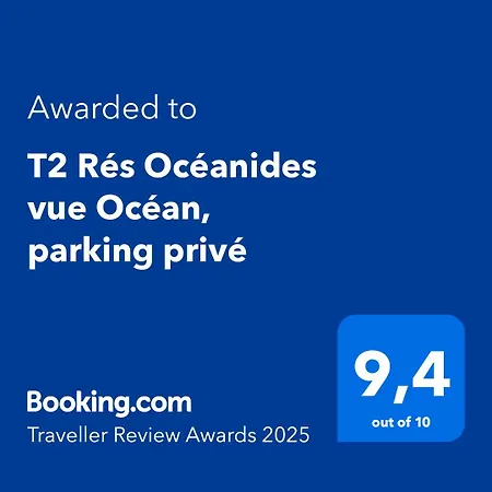 Front De T2 Oceanides - Vue Ocean, Parking Prive Lejlighed Lacanau